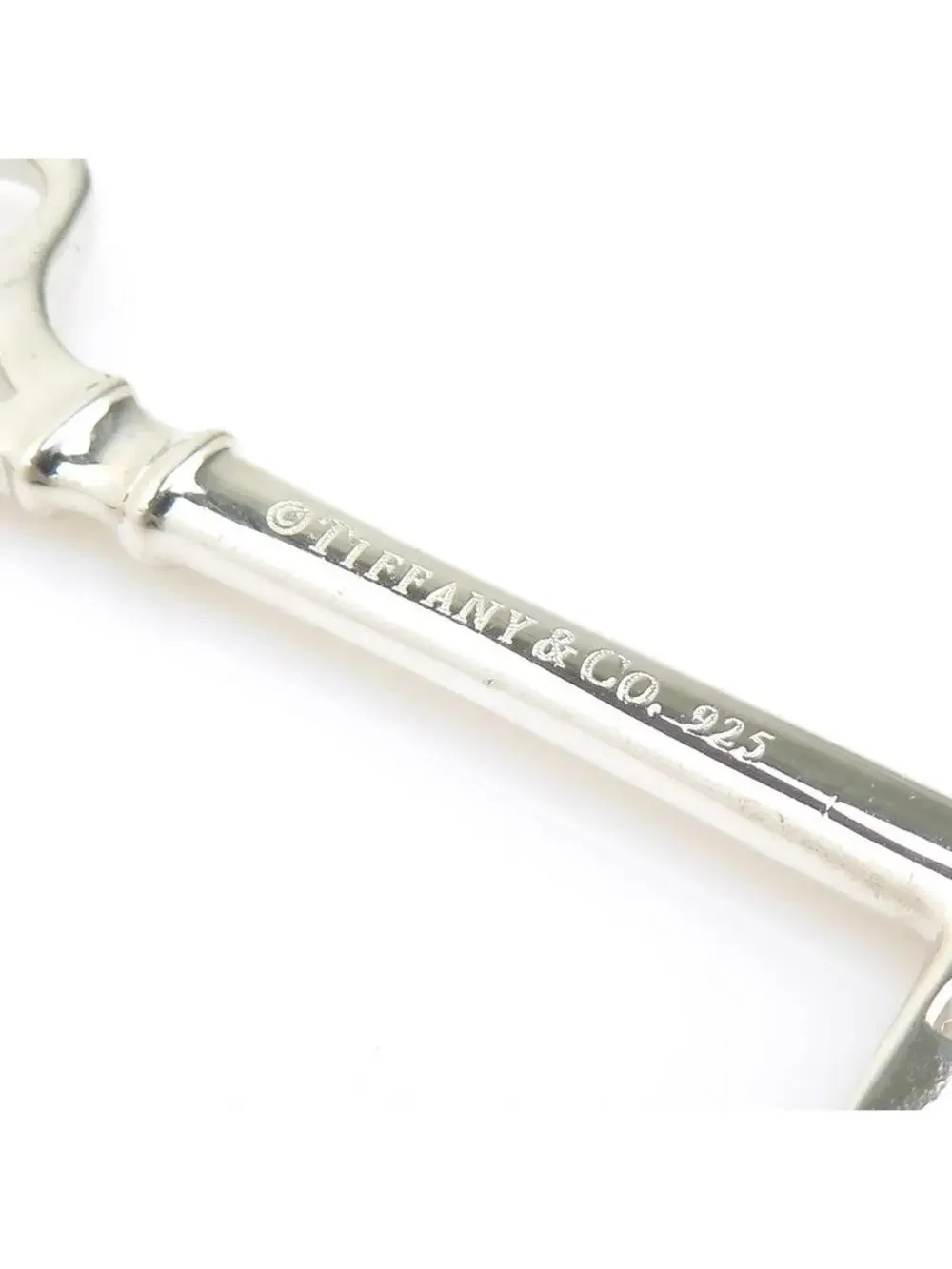 Auth Tiffany&Co. Crown Key Necklace #293882T24B